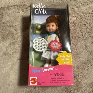 NIB 1999 Mattel Kelly Club Barbie Tennis Lorena 24603